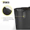 Ipower 10-Gallon 10-Pack Grow Bags (Black), 10PK GLGROWBAG10X5X2 - alternate 4